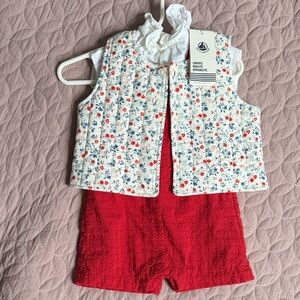 Summer baby girl outfit